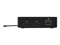 PORT connect - Station d'accueil - USB-C 3.1 Gen 2 - 2 x DP - 1GbE - Europe 901907-EU