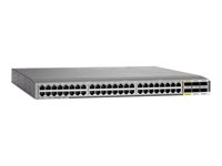 Cisco Nexus 2348TQ-E Fabric Extender - Module d'extension - Gigabit Ethernet / 10 Gb Ethernet x 48 + 40 Gigabit QSFP+ x 6 - remanufacturé N2K-C2348TQ-E-RF