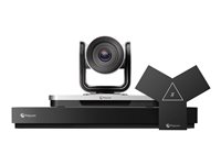 Poly G7500 - Sans cordon d'alimentation - système de vidéoconférence (microphone Poly IP, codec Poly G7500, caméra Poly EagleEye IV 12x) - certifié Zoom, Certifié pour Microsoft Teams - noir - Conformité TAA 842U3AA#AC3