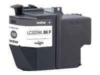 Brother LC3229XLBKP - noir - original - cartouche d'encre LC3229XLBKP