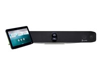 Poly Studio X70 - Barre vidéo tout-en-un (barre vidéo, contrôleur tactile Poly TC10) - certifié Zoom, Certifié pour Microsoft Teams, Certifié Google Meet - noir 8L540AA