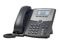 Cisco Small Business SPA 504G - Téléphone VoIP - (conférence) à trois capacité d'appel - SIP, SIP v2, SPCP - 4 lignes - remanufacturé SPA504G-RF